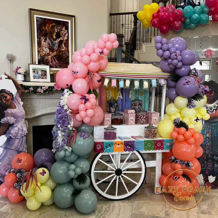 Custom Candy Cart